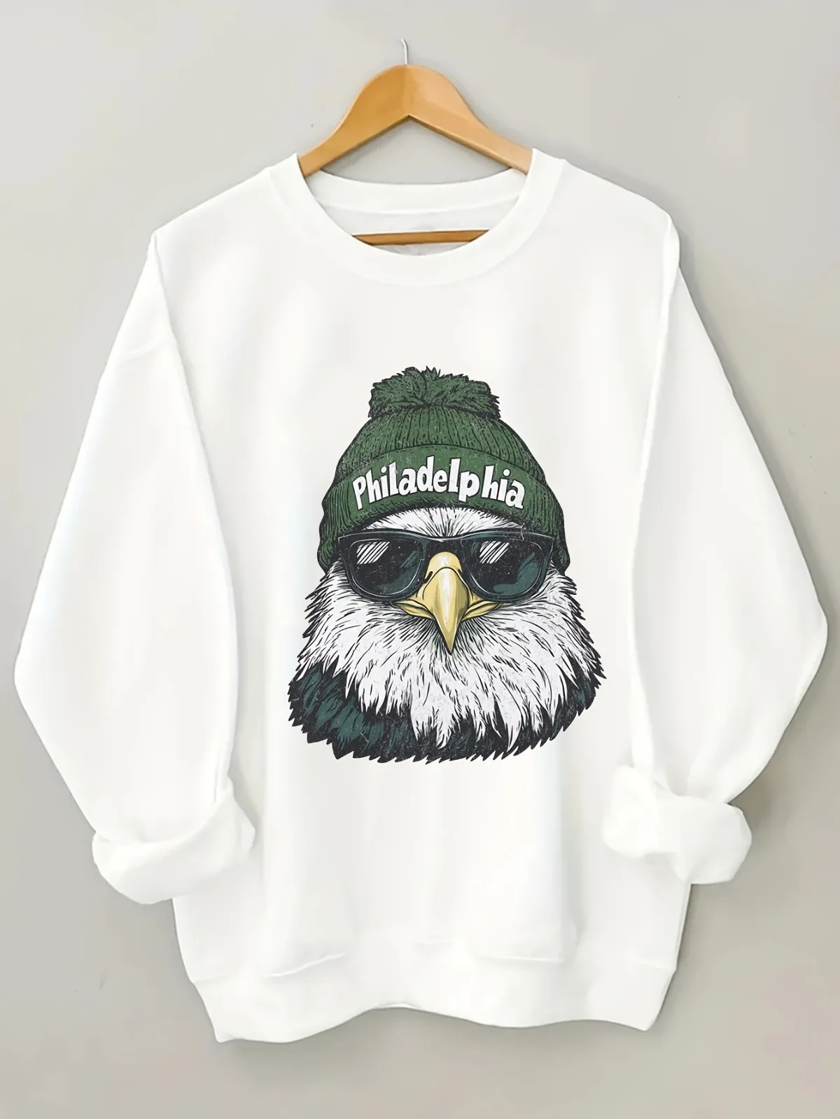 

Женская повседневная модная толстовка с принтом, удобный пуловер с длинными рукавами и круглым вырезом, подходит для праздничных подарков, женская одежда