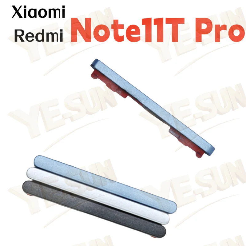 

For Xiaomi Redmi Note11TPro Side Volume Buttons Volume Up Down Buttons Keys On and Off Buttons