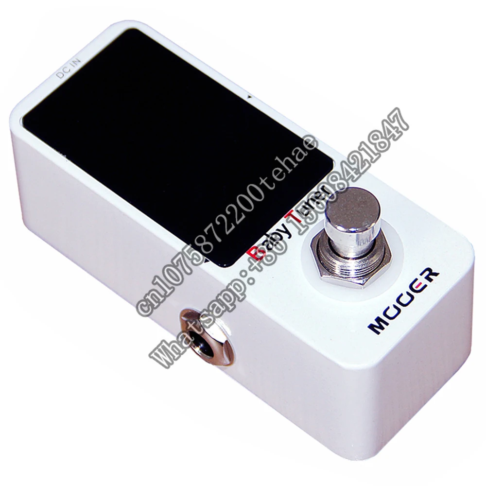 Mooer Guitar Effect Pedal Mtu1 Baby Effect Guitar Tuner Pedal Sound Mixer Effector Musical True Bypass High Precision Tuning