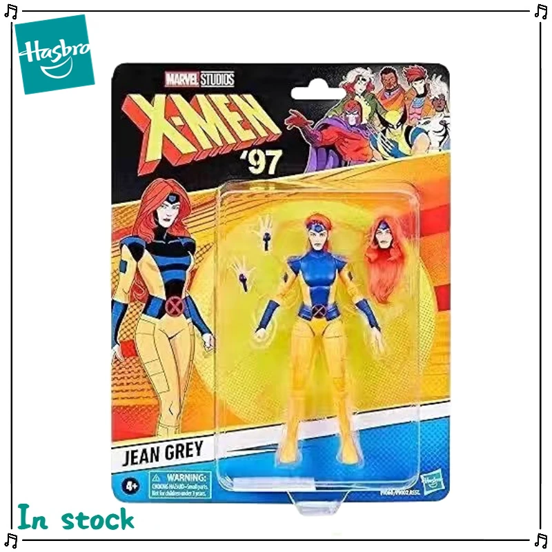 Figura de Anime Original de Hasbro MARVEL LEGENDS X-Men Jean Grey, Modelo de Juguete de Regalo