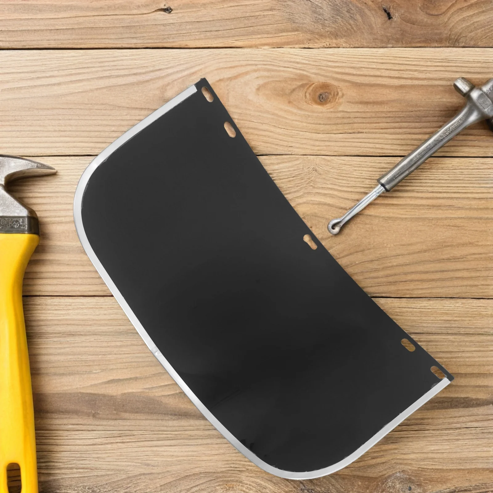 6 pezzi maschera protettiva per saldatura lente di ricambio trasparente anti-per molatura taglio lavorazione del legno copricapo a cricchetto