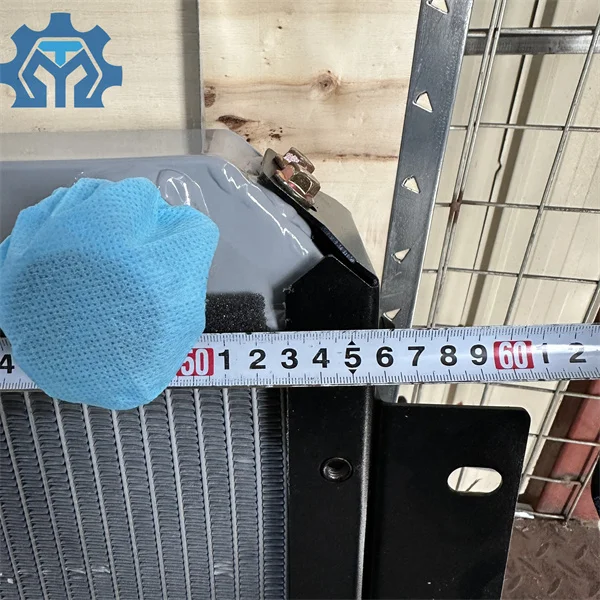 TMY HD250-7 المبرد الأساسية الألومنيوم ل KAT O حفارة تبريد المبرد المبرد المياه