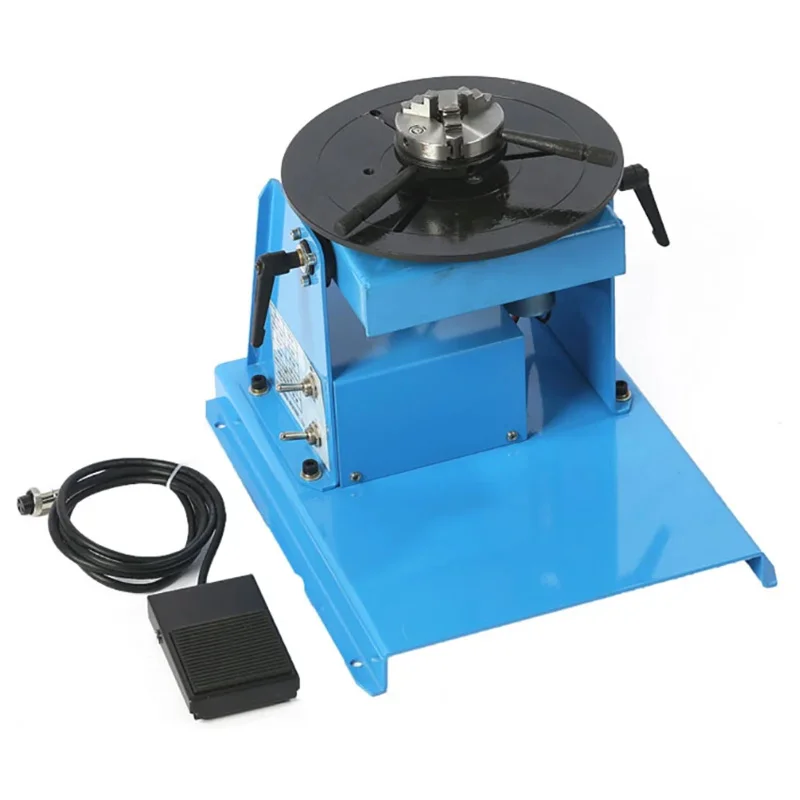 

10KG Rotary Welding Positioner Turntable Table 110/220V High Positioning Accuracy Suitable For Cutting, Grinding, Assembly