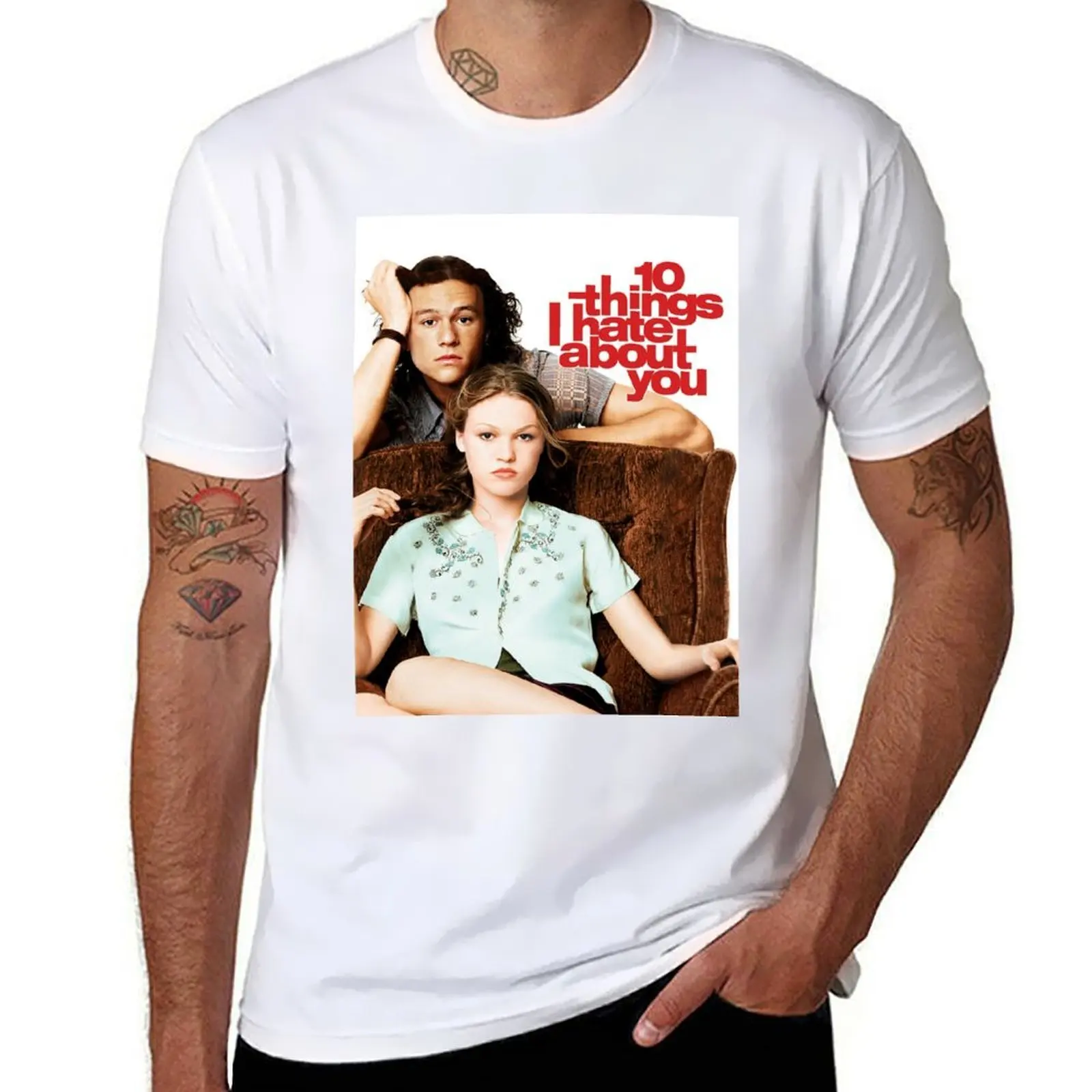 

10 Things I Hate About You T-Shirt t shirt men 100% cotton luxury brand t shirts for man pack cotton funny t shirts man T-Shirt