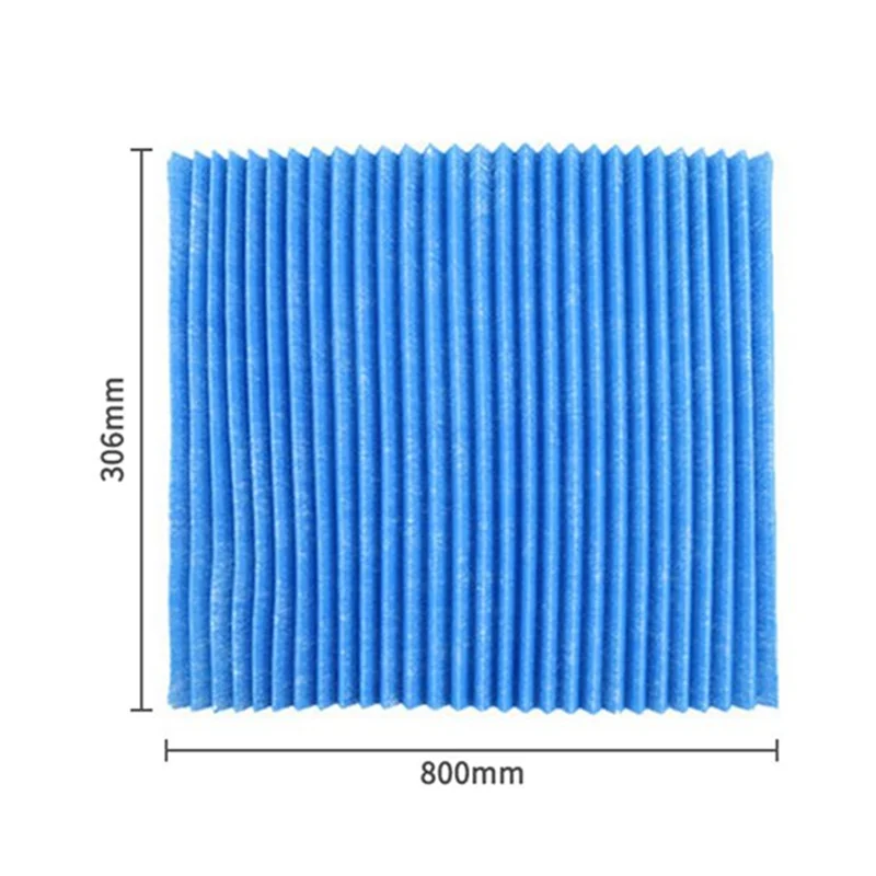 AB43-5Pcs فلتر مطوي مناسب لشاشة فلتر تنقية الهواء دايكن Mc70kmv2 Mck57lmv2 Bac006a4c