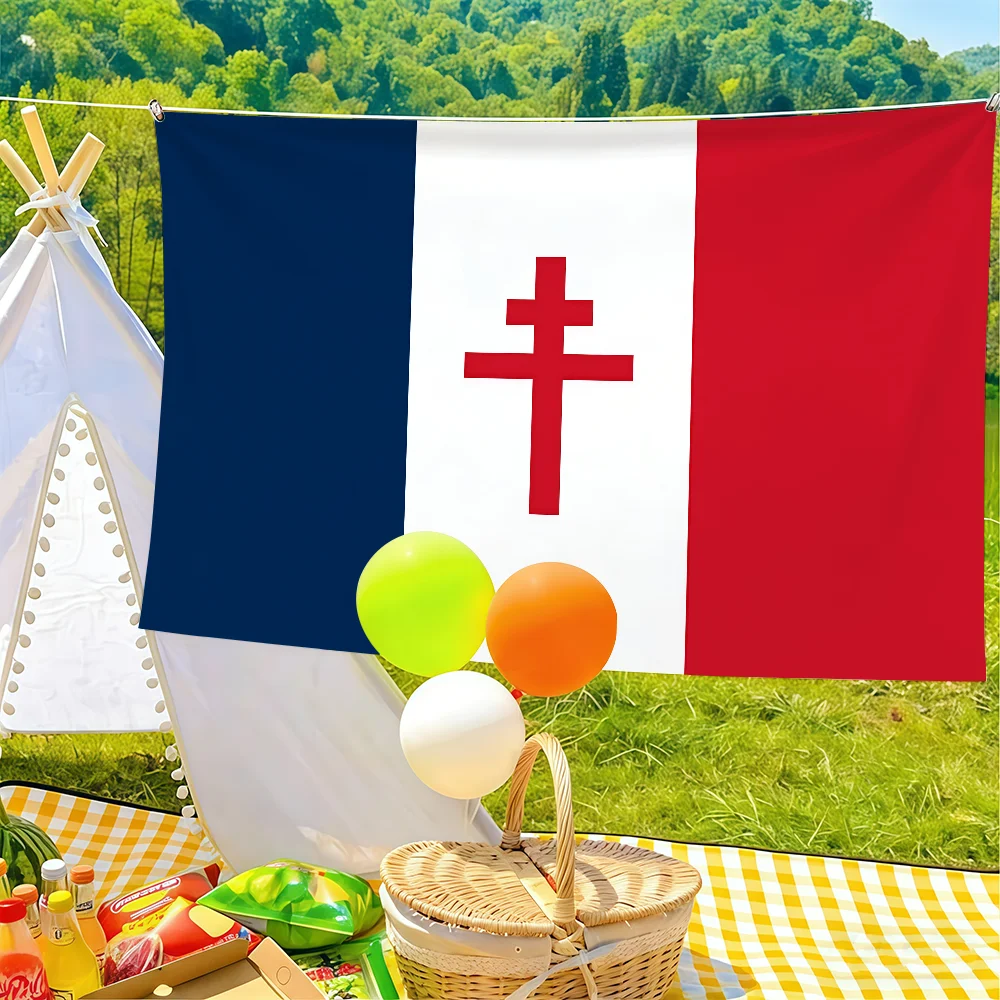 Cool France FLAG Flag Suitable For Birthday Parties Living Room Bedroom And Outdoor Camping Decorations