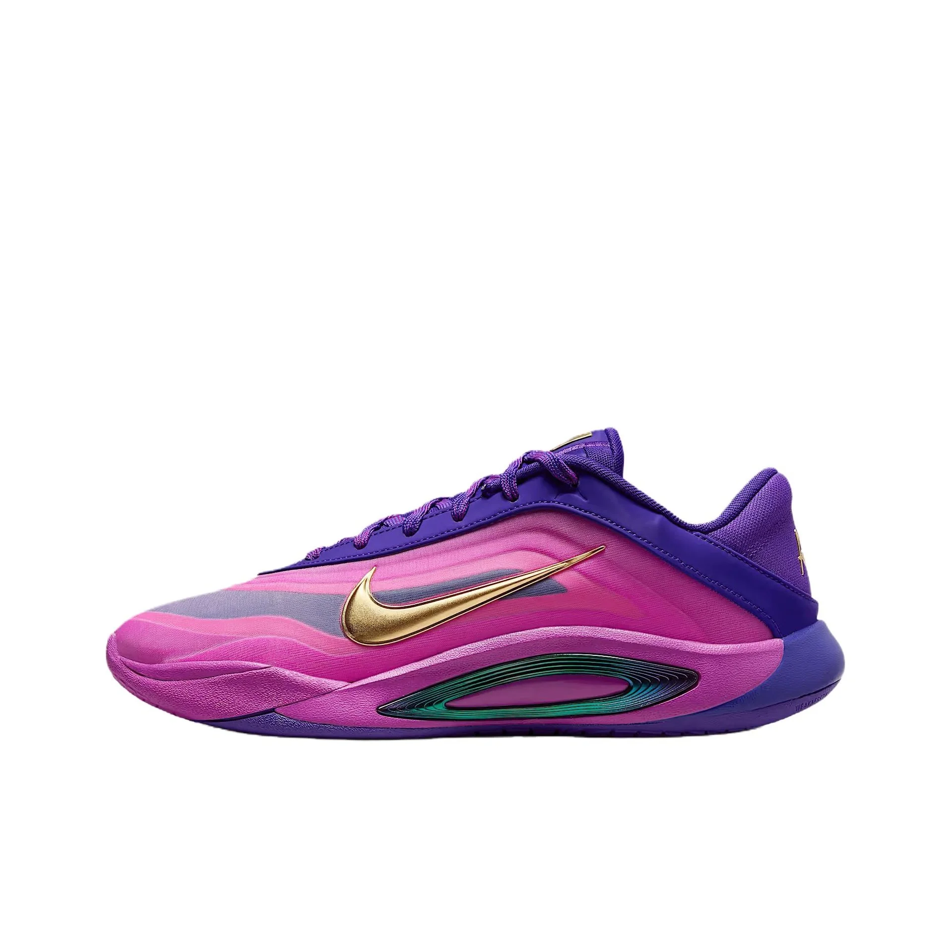 Nike A'One Breathable Support Basketball Shoes Unisex Pink FZ8606-500