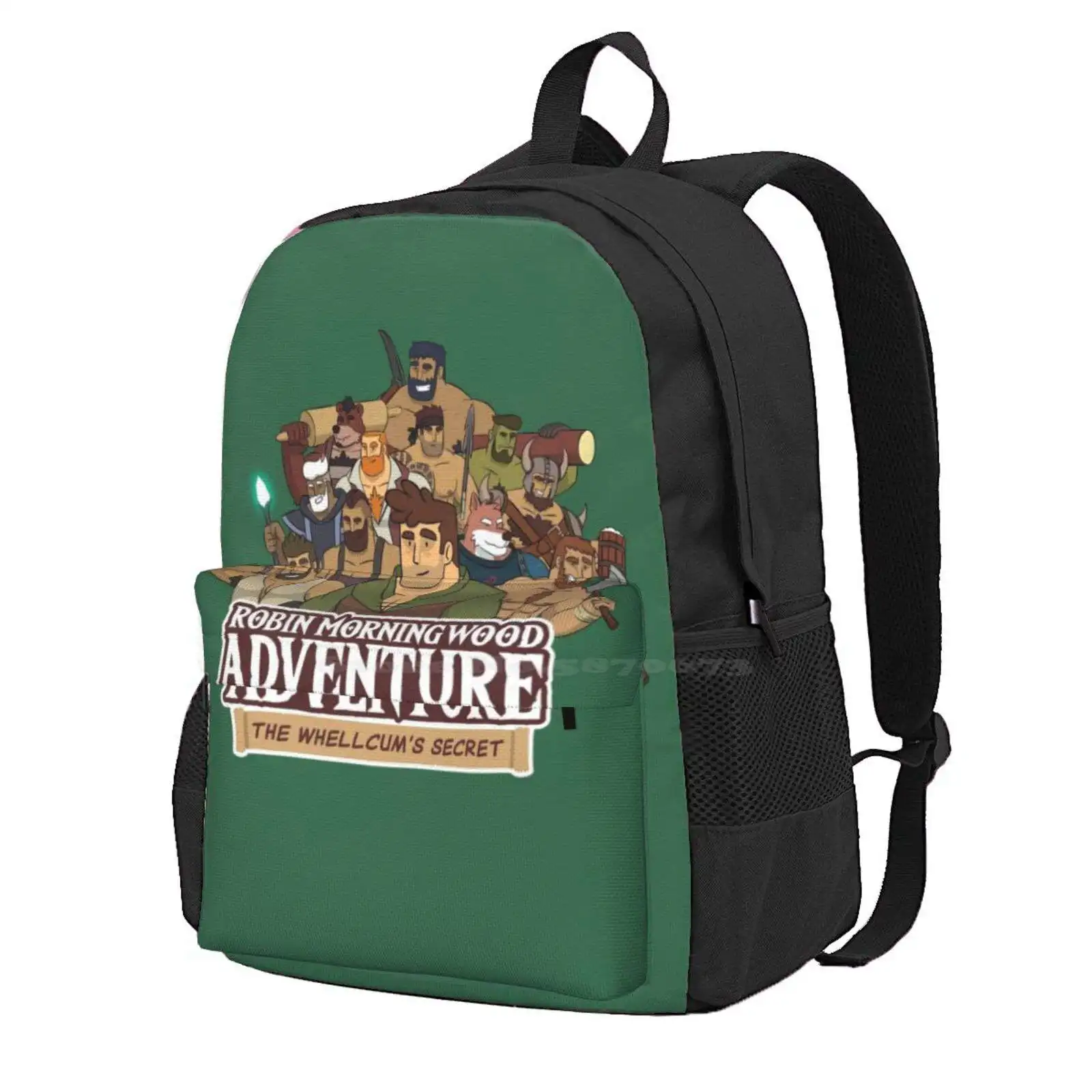 Robin Morningwood Characters - Green Side Hot Sale Schoolbag Backpack Fashion Bags Robin Morninwood Robin Morningwood Adventure