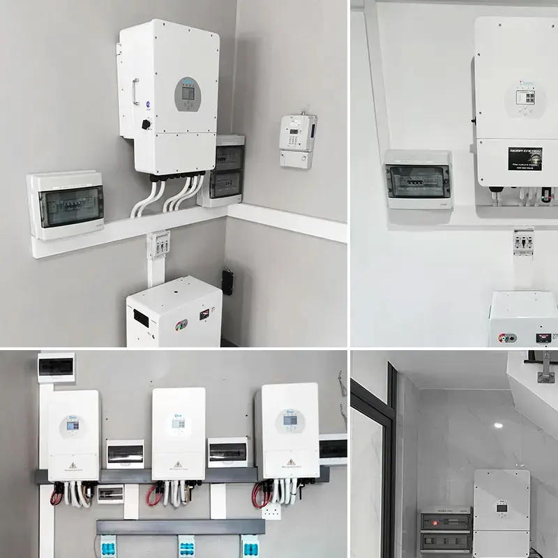 Deye Hybrid Solar InverterMPPT Sun-12k-Sg04lp3-Eu 12Kw Sun-10k-Sg04lp3-Eu 10Kw 5kw مرحلة واحدة على عاكس الشبكة