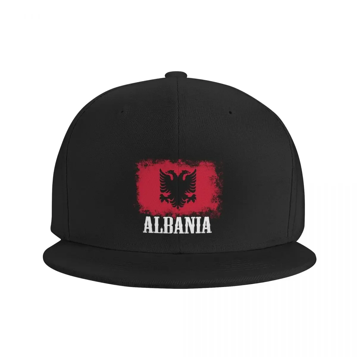 Classic Unisex Albania Flag Baseball Cap Adult Albanian Patriotic Adjustable Hip Hop Hat Women Men Sports