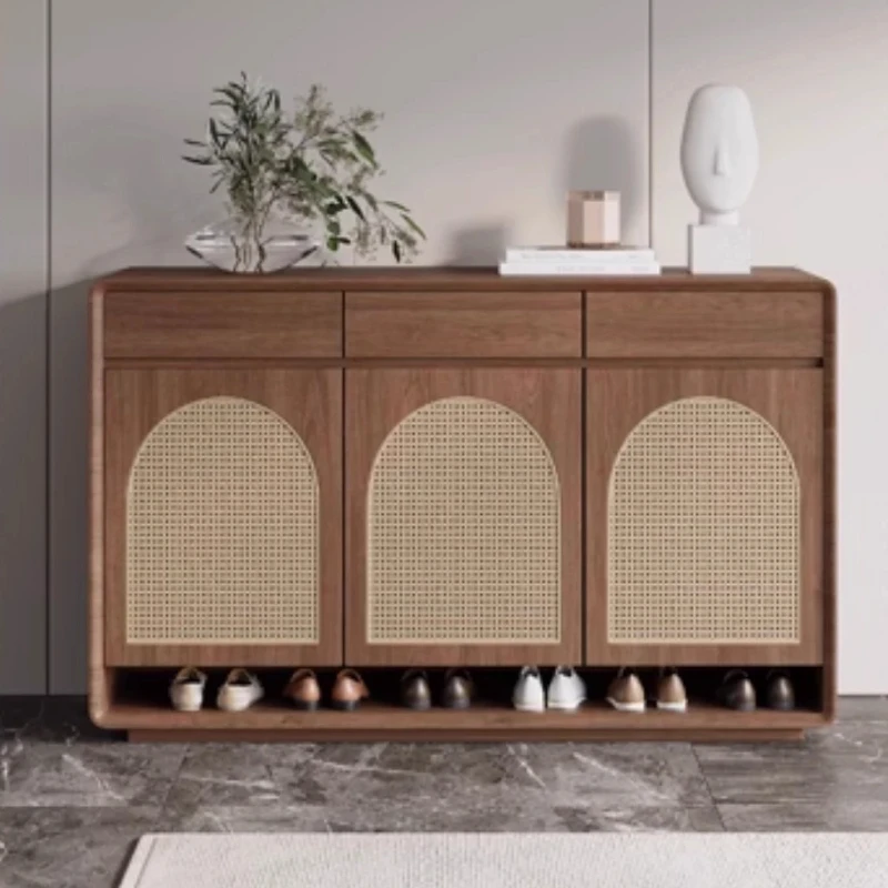 

Shoe Cabinet Wood Design Large Luxury Space Saving Strong Waterproof Shoe Rack Living Room Szafka Na Buty Home Furniture