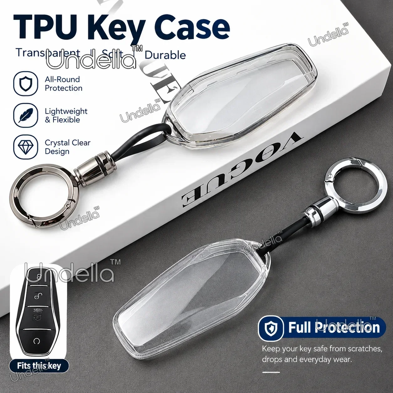 TPU Car Key Case Cover For BYD New King Dolphin G ATTO 3 EVO ATTO 2 ATTO 1 ATTO 8 Seal U Yuan Plus Yuan pro Dolphin key Shell