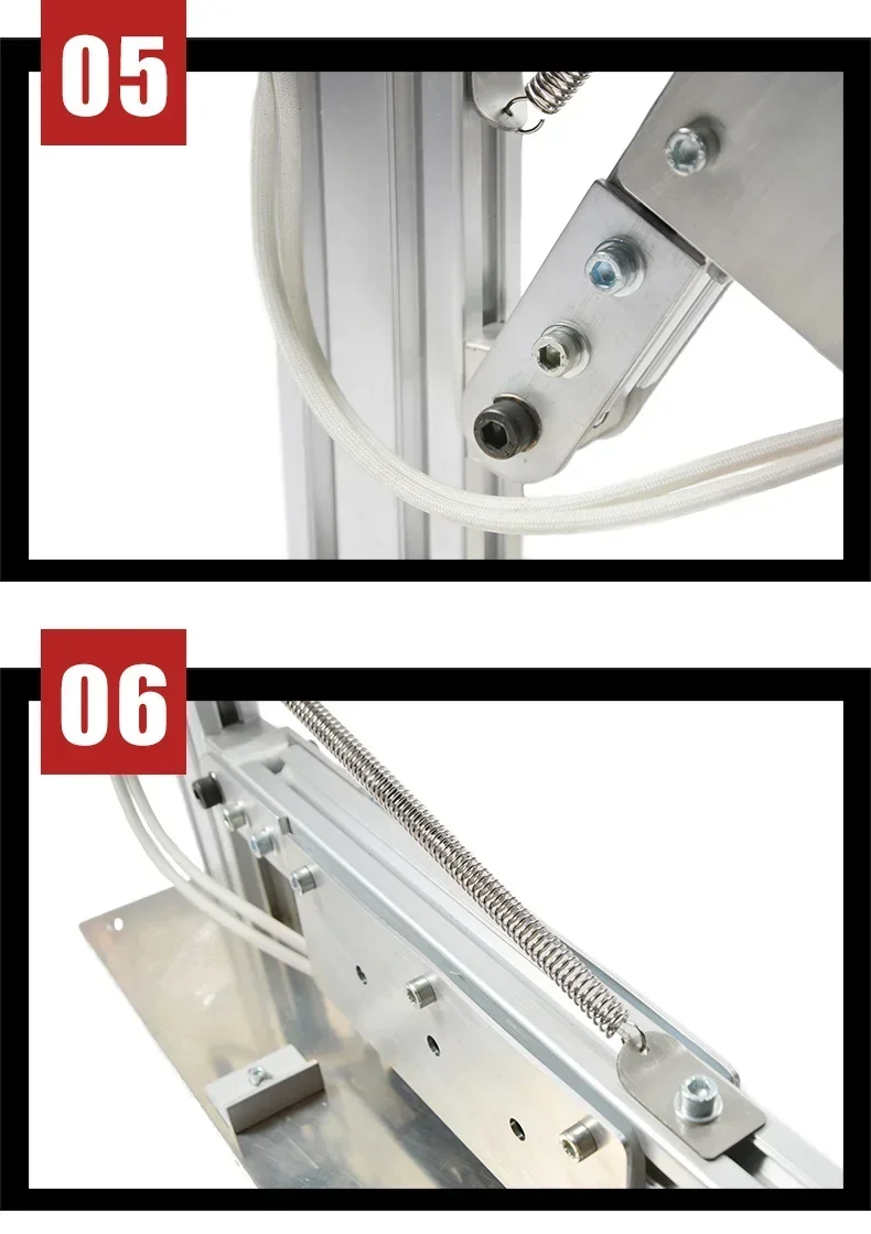 

AC 220V Electric Desktop Hot Knife Lifting Belt Cable Woven Safety Cutter Machine 150MM 300MMfactory outlet