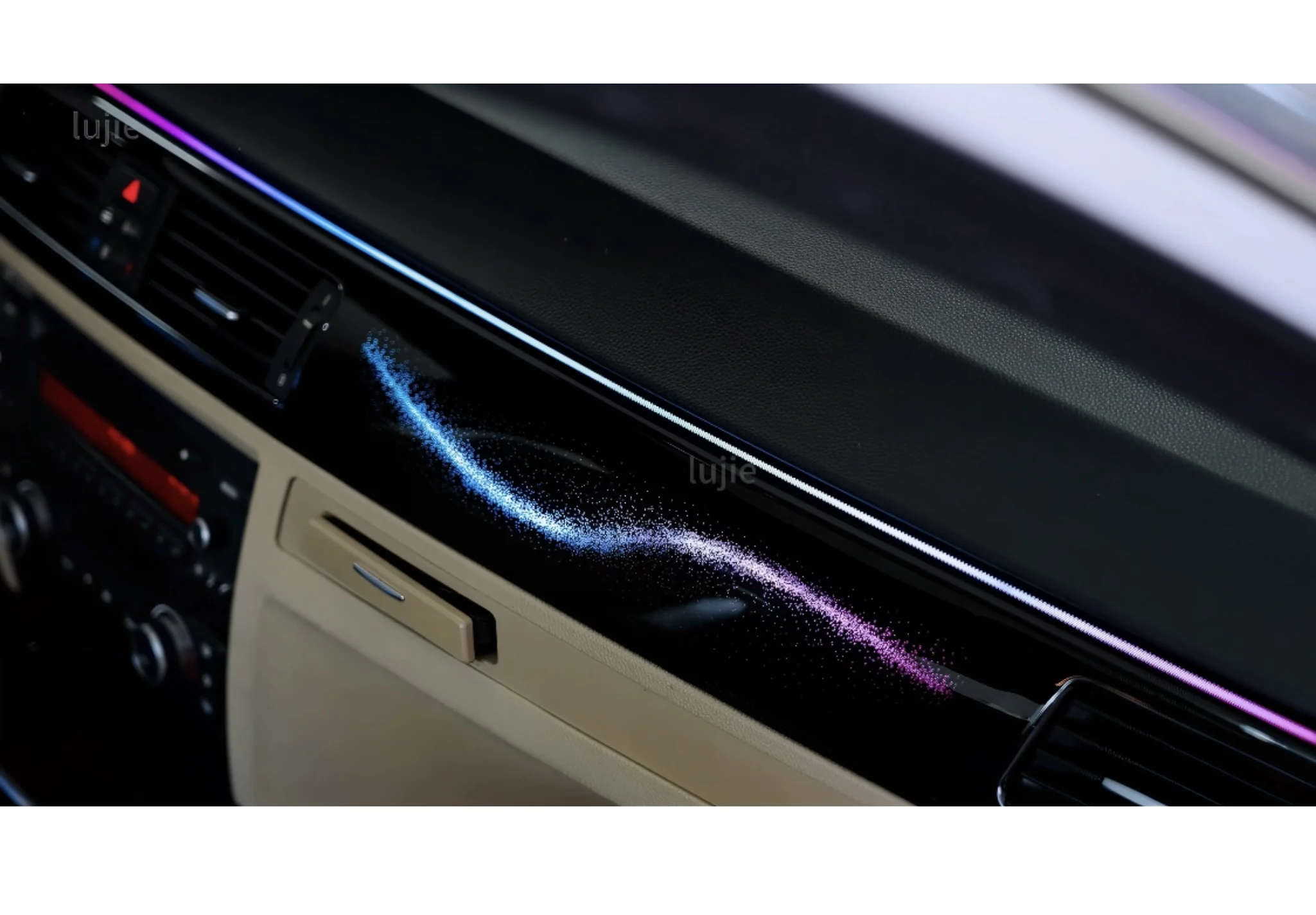 2005-2012 Dynamic Starry Sky Interior Ambient Light Full Color Flashing Panel No Damage Car Upgrade Accessories