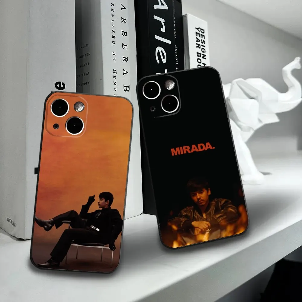 

Rapper I-Ivan C-Cornejo Phone Case For iPhone16,15,14,13,12 Mini 11 Pro XR,X,XS,MAX 7,8 Plus Silicone Cover Soft Black