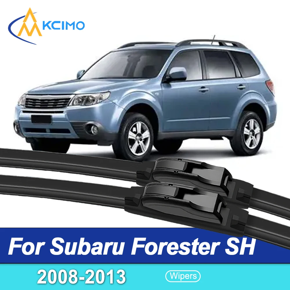

Natural Rubber Wiper Blades For Subaru Forester SH 2008-2013 High Speed Windshield Wipers