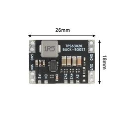 TPS63020 3.3V 4.2V 5V Lithium Battery Automatic Boost Buck Step Up Down Module XL63020 Microcontroller Power Low Ripple