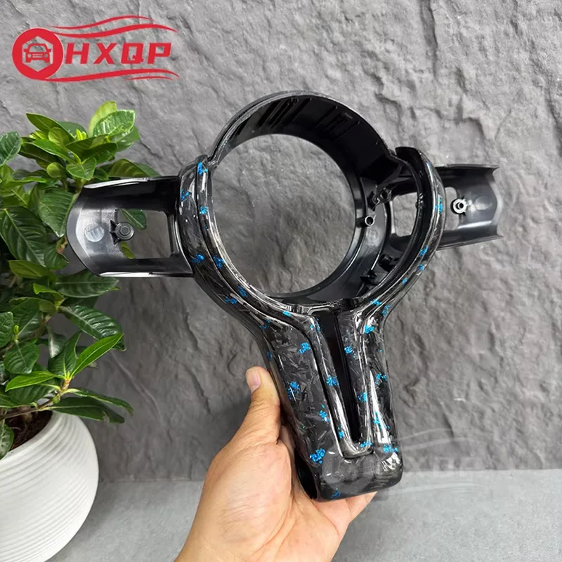 Индивидуальная синяя кованая накладка из углеродного волокна, подходящая для BMW M серии F80 F82 F10 F06 F12 F13 F15 F16 M-sport