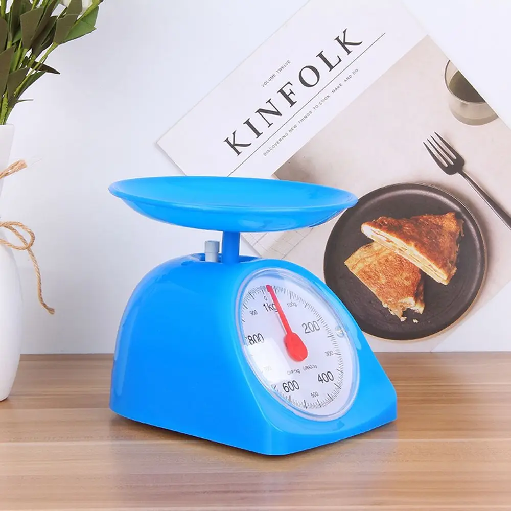 With Read Dial For Home Restaurant Baking Easy Cooking Vegetables Food Scale Weighing Tool Weighing Tray Kitchen Scale