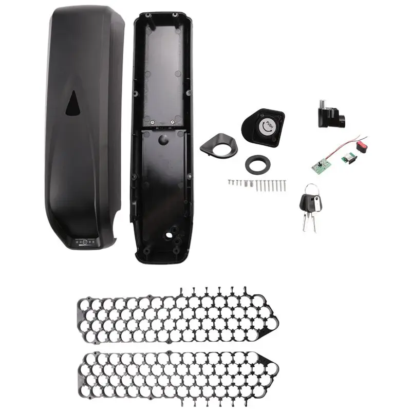 NEW HOT In Stock-Ebike Battery Case For 65PCS 18650 Cells Empty Box Electric Bicycle Battery Case For Hailong 1-2 SSE-077