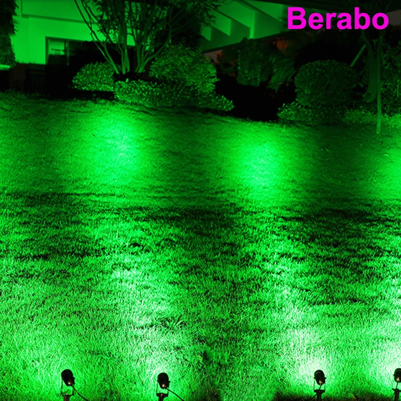 4PACK Neue Stil COB Garten Rasen Lampe AC220V 110V DC12V Outdoor LED Spike-Licht 3W 5W pfad Landschaft Wasserdicht Spot Lampen – Detail 1