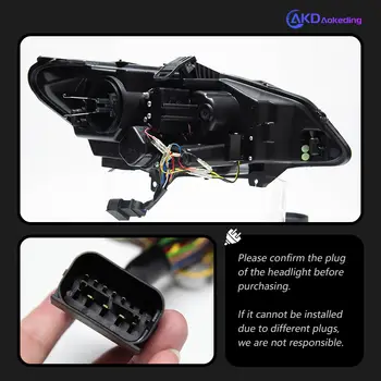 適用於BMW Z4 E89 的 LED 頭燈(2009-2016 年)Z4 頭燈日行燈投影透鏡汽車配件 10 最佳銷售 BMWZ4大燈E89 - №2