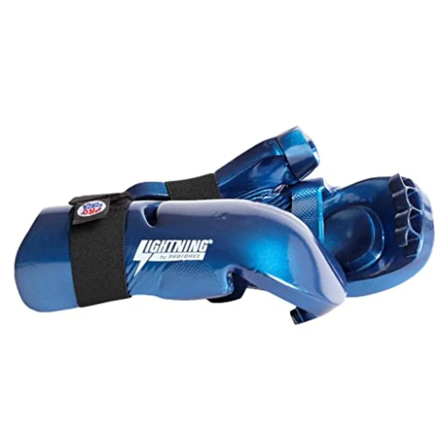

ProForce Lightning Punches Karate Sparring Gloves - Blue - Small