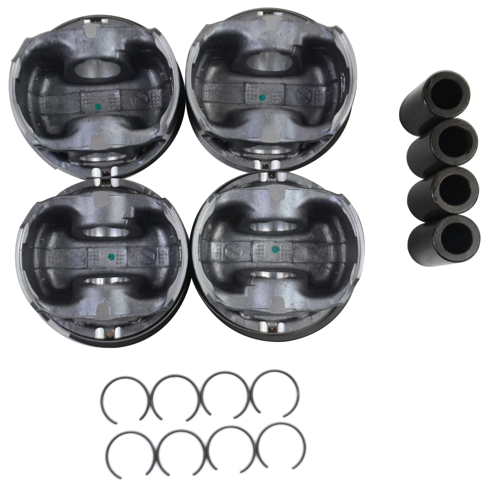 AP01 4x Kolben Ø23mm Für 2014-2018 Audi A4 Q5 TT VW Golf GTI 2.0 TSI CHHA CHHB CNCD – Detail 1