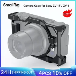 SmallRig ZV1 Cage for Sony ZV1 Camera Cage With Side Handle Integrated Cold Shoe For For Microphone Flash Light DIY Option 2938