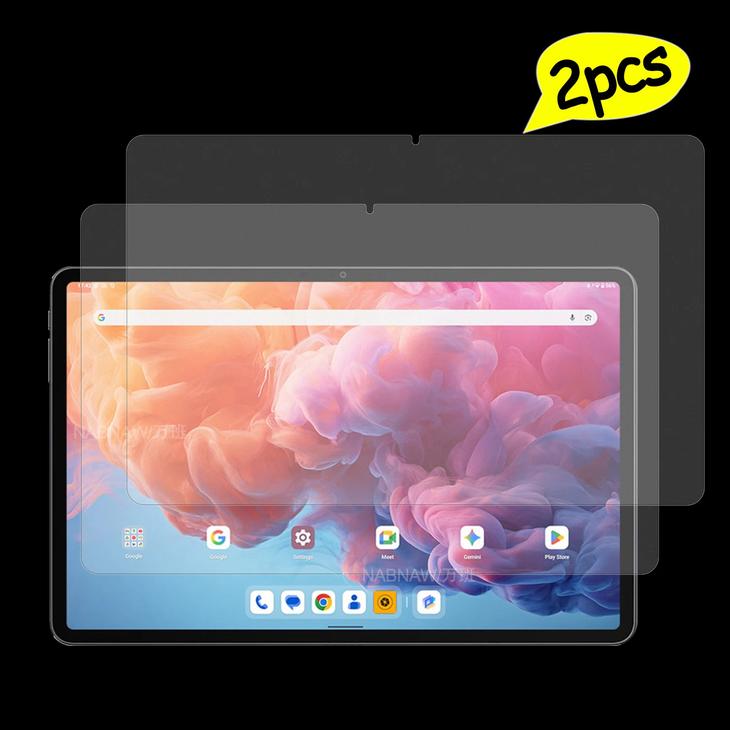 On Alldocube iPlay 70 Pad Pro Tempered Glass Screen Protector For iPlay 70 Max Pro 9H Film Damage-Proof HD Glass Guard 2-Pack