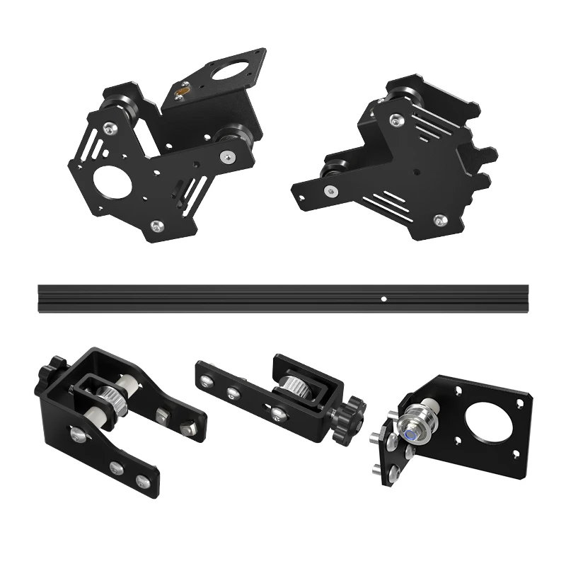 3D Printer Parts Y/X Axis Motor Mount Bracket Right/ Left X/Z-Axis Front/Back Motor Mount Plate X/Y Tensioner For DIY 3D P