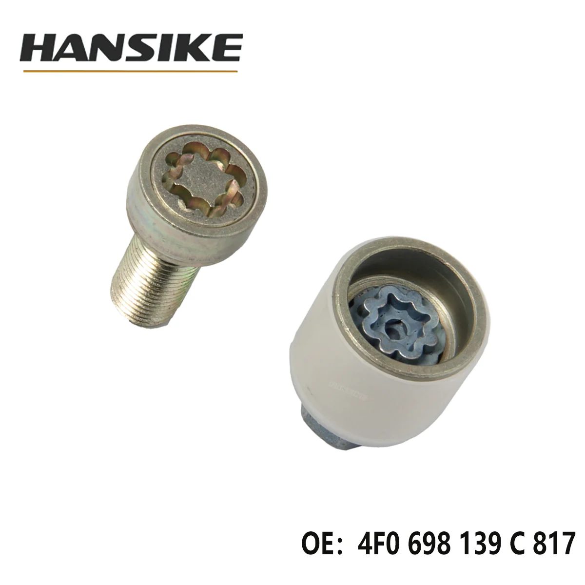 HANSIKE OEM 4F0698139C817 4F0698139A817 Cooling System for Audi A3 TT A4 A5 A6 A7 Tire Screws car accessories