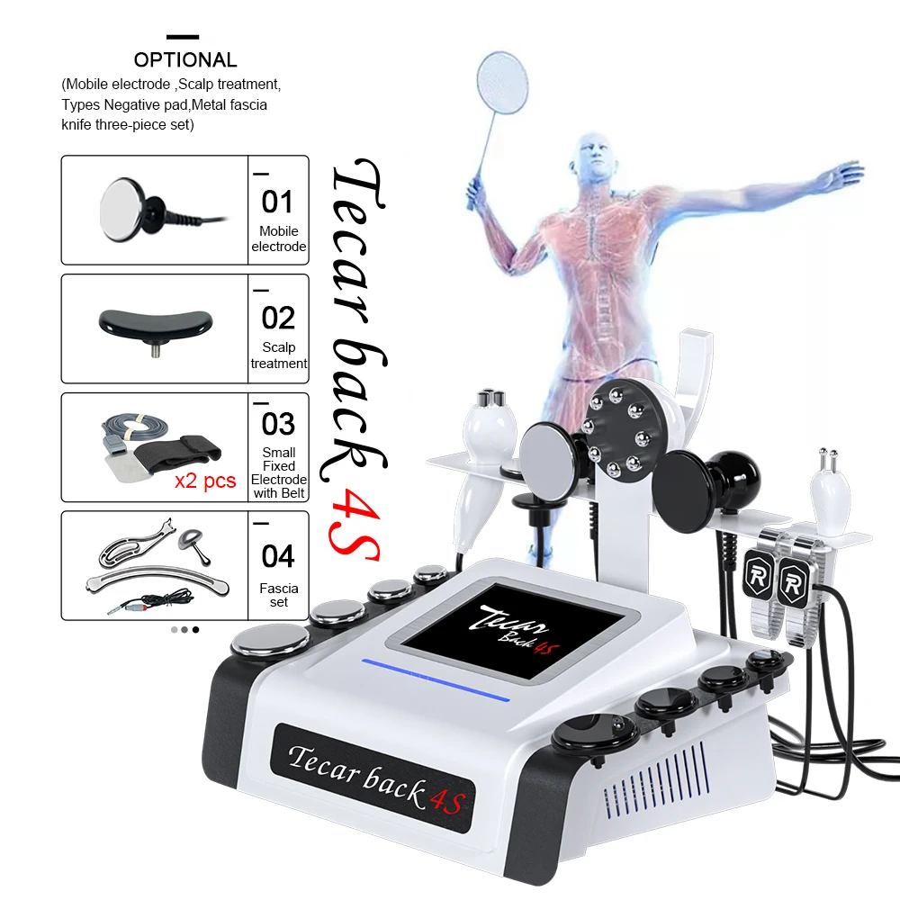 Tens fisioterapia cet ret diathermy physiotherapy tecar therapy physio machine equipo de fisioterapia