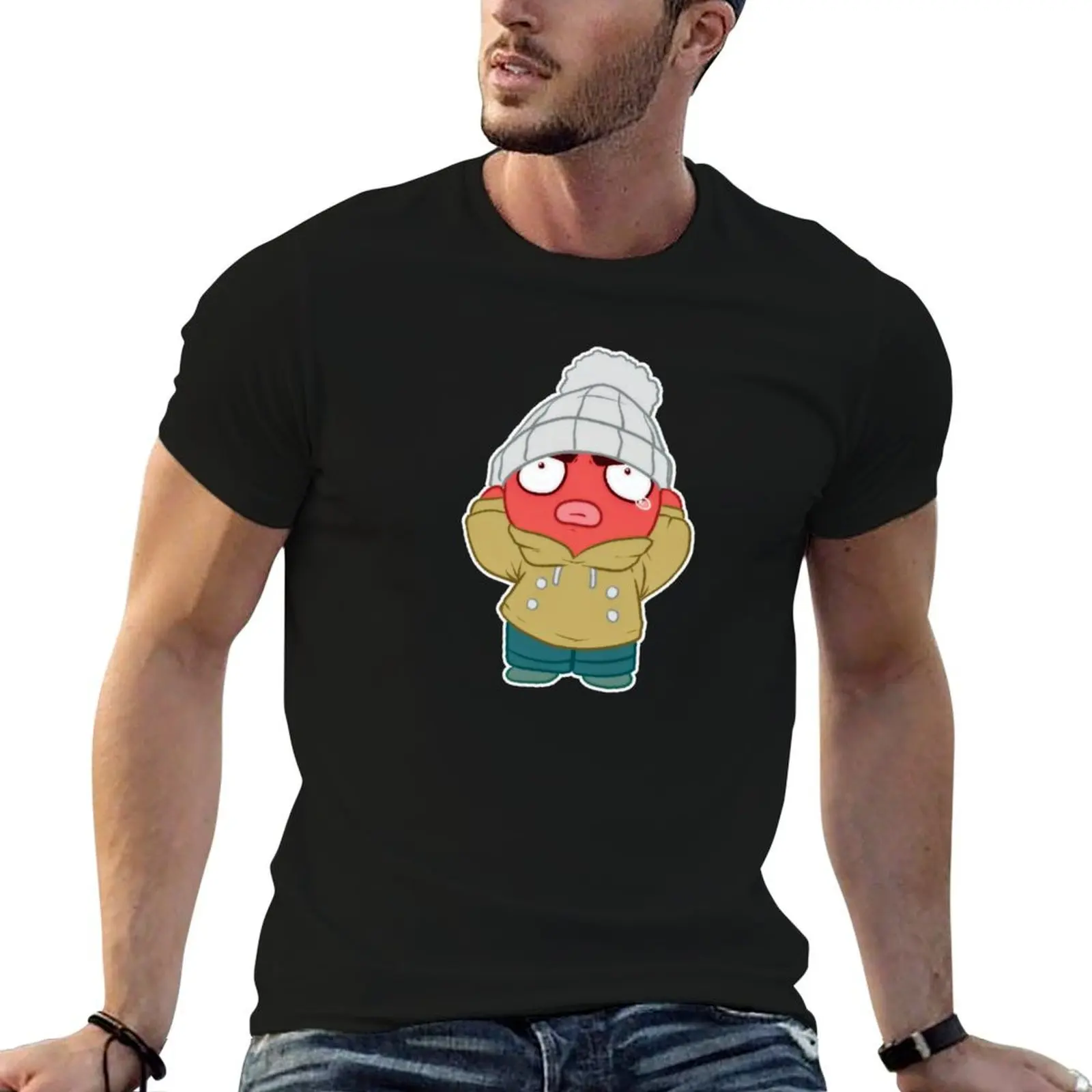 

anime octo ikalgo T-Shirt cotton t shirt pack man tshirt T-Shirt