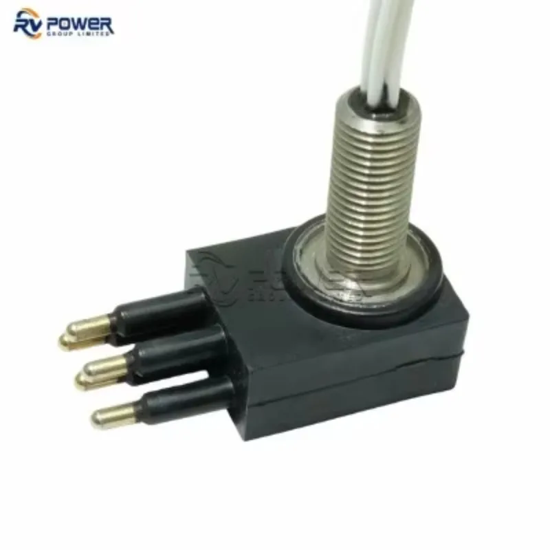 LPBH5M Low Profile Bulkhead Connector 5 Pin Contact Male for Underwater Use