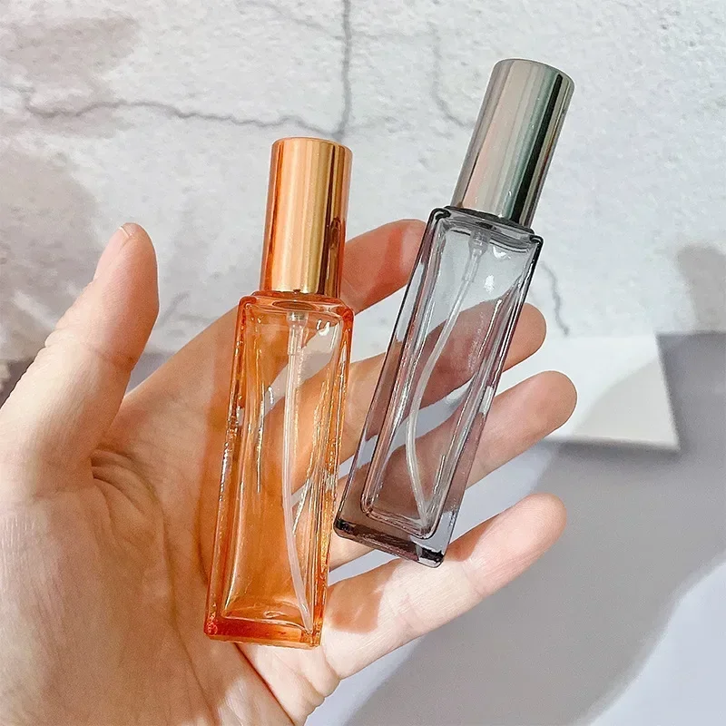 2PCS 20ml Refillable Perfume Bottle Portable Glass Spray Bottle Travel Empty Cosmetics Liquid Container Mini Atomizer Dispenser