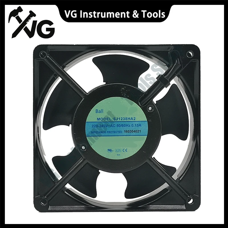 For Original SJ1238HA2 NEW Taiwan Sanju 12038 C220v ha1 220-240V axial 2 PIN cooling fan