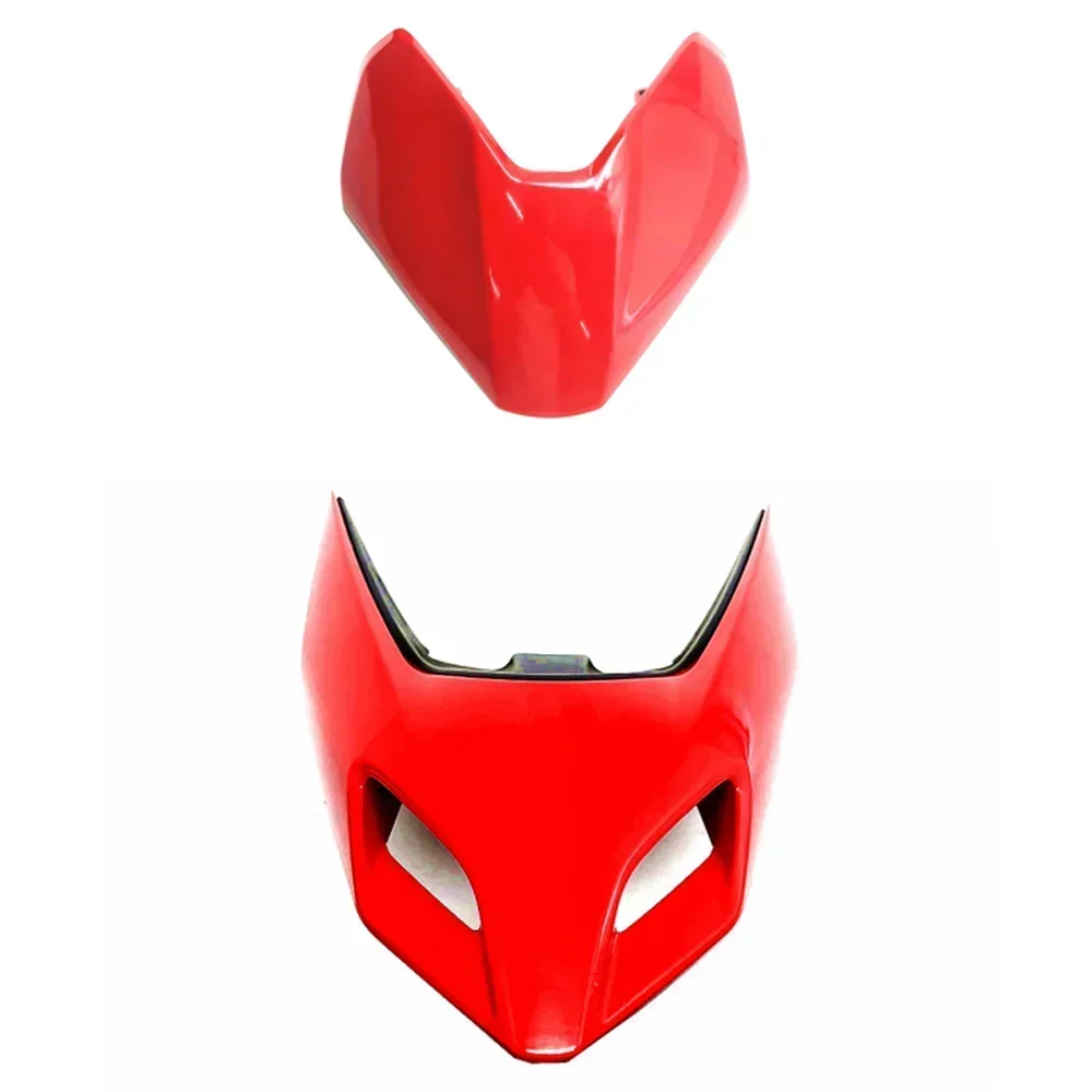 For Ducati Hypermotard 950 2019 2020 2021 Red Front Nose Headlight Fairing Cowl Set