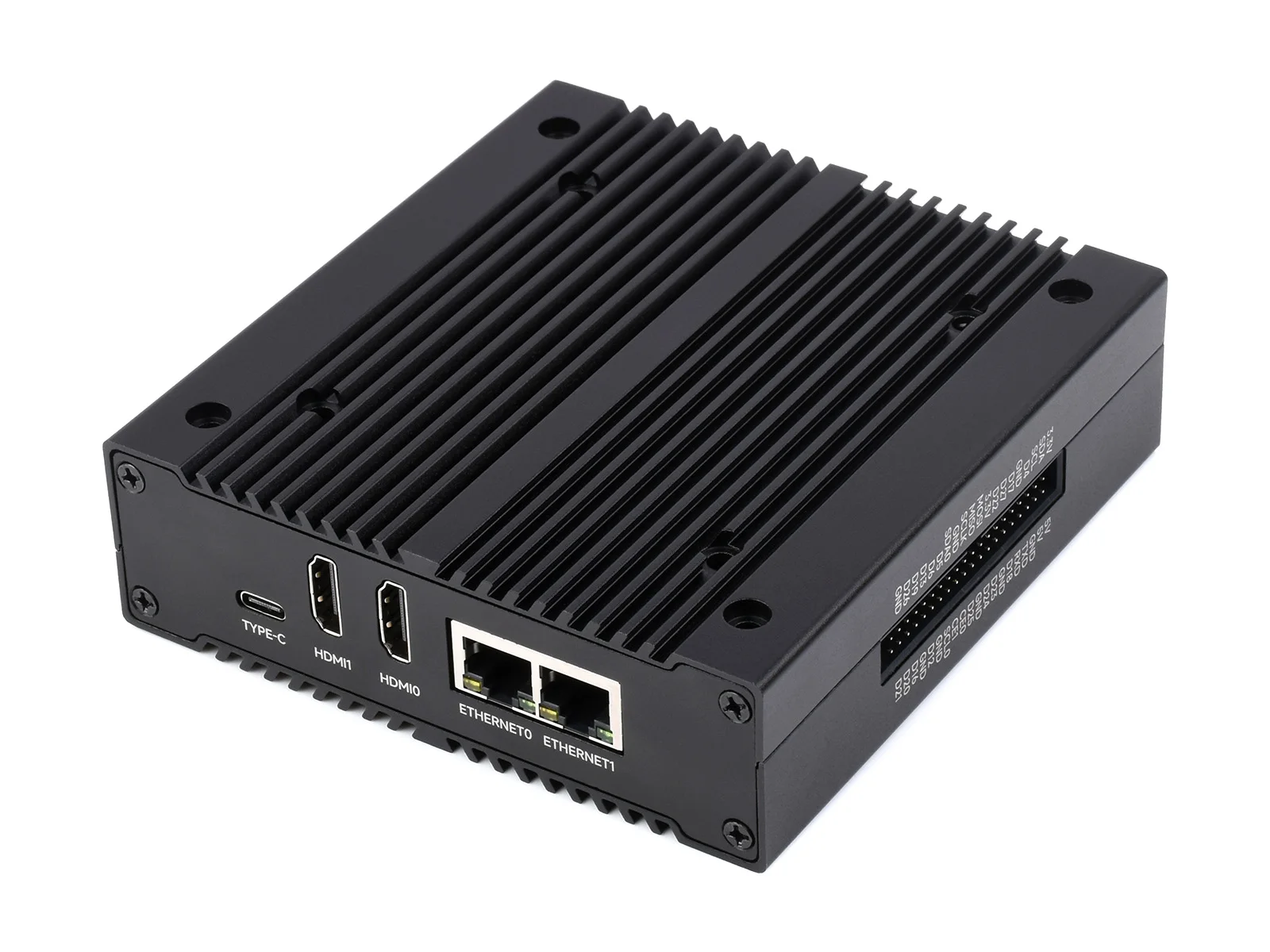 

NAS Multi-Functional Mini-Computer Designed For Raspberry Pi Compute Module 4 (NOT Included), Dual Gigabit Ethernet Ports