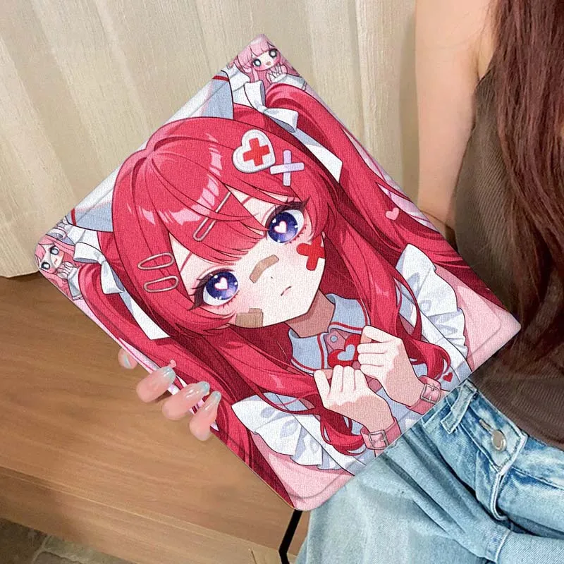 

Rem Anime Красивая мода для iPad Pro Air Mini 2 3 4 5 6 7 7 8 9 10 11th 10.2 9.7 10.5 10.9 11 12.9 13 Чехол для планшета