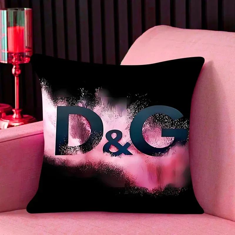 Pillow Cover Birthday Wedding GiftsLabel DGs Luxury Cushions Covers Dakimakura Throw Pillows Iving Room Pillowcase