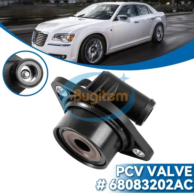 68083202AC Car PCV Valve Positive Crankcase Ventilation 68083202AB For Chrysler 200 300 Dodge Charger CHALLENGER Ram 1500 JEEP