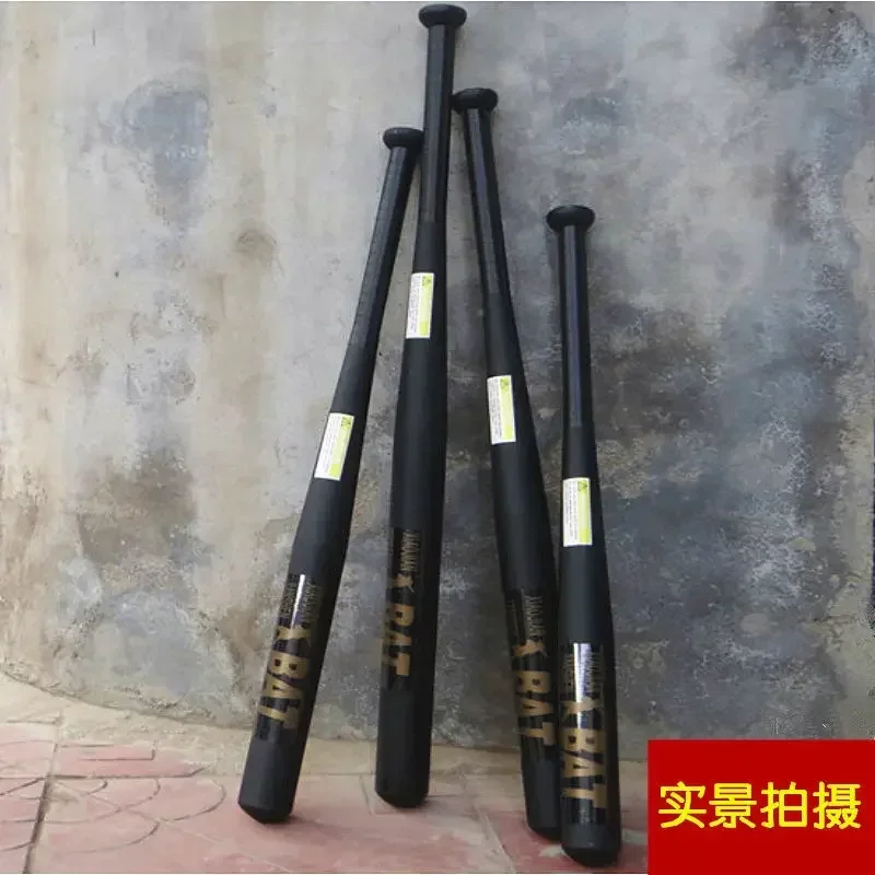 Baseball Bat Self-Defense Vehicle Self-Defense  Alloy Steel Baseball Bat Cool Black Iron Super Hard Thickened