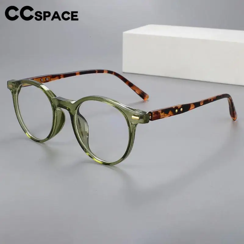 56530 Round Anti Blue Glasses Women Optical Frames Fashion Computer Eyeglasses Customized Prescription Glasses