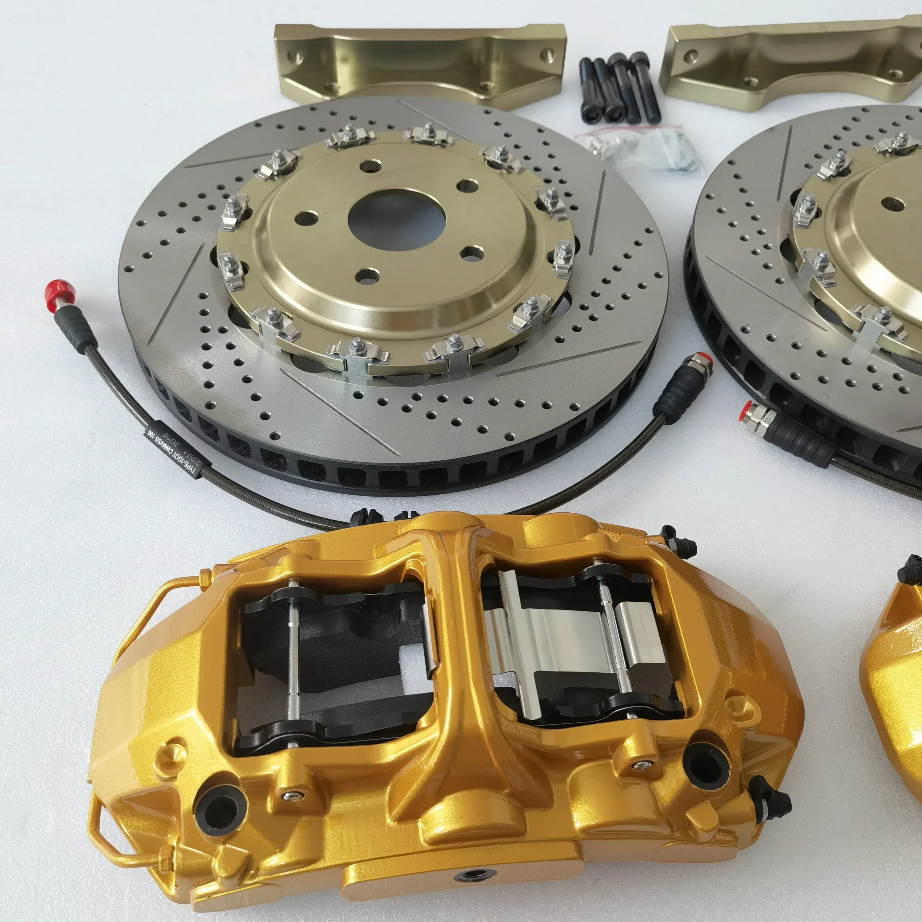 Factory Competition Brake Kits 6 Piston Racing Brake Calipers For Honda Accord S2000 Civic EK9 FD2 FC1 FK7