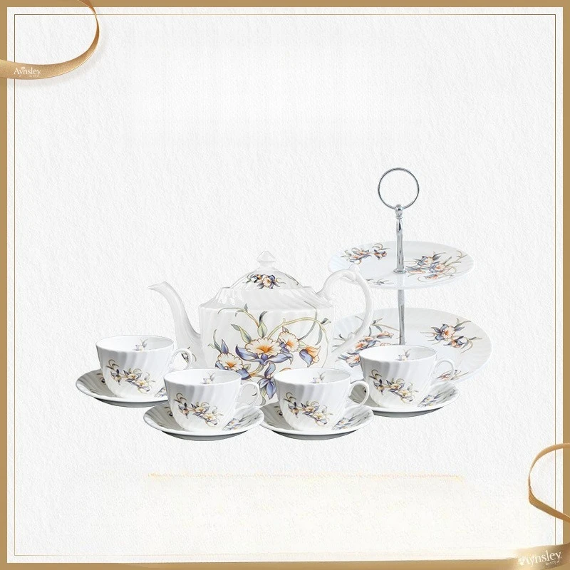 Afternoon tea gift box, tea set, coffee cup and saucer.
