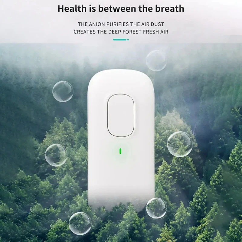 

Мини-анионный очиститель Xiaomi, подключаемый очиститель воздуха с генератором отрицательных ионов, удаление запаха для детей, спальни, ванных комнат, домашних животных