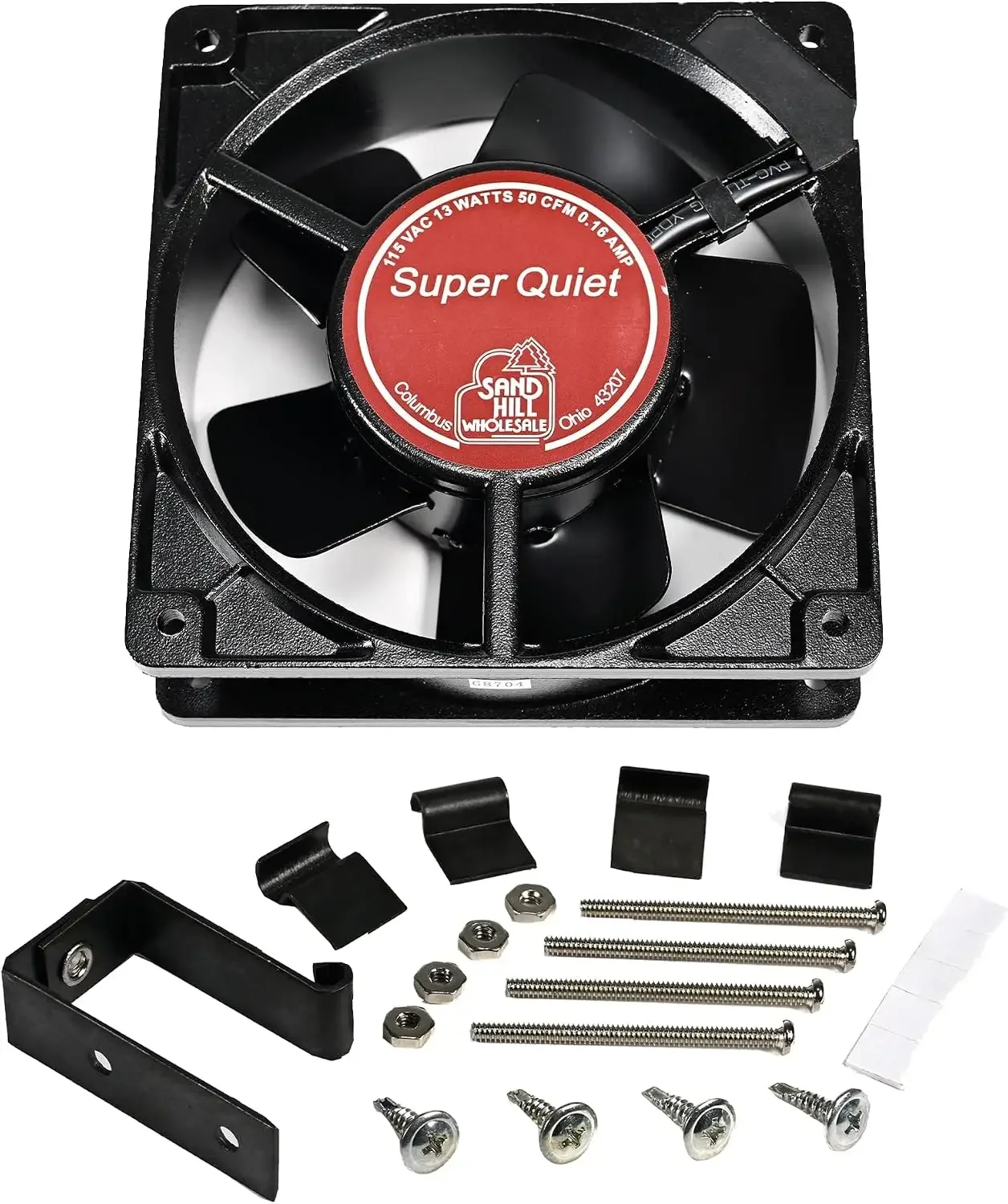 Firewood Racks&More Super Quiet Air Cooling Doorway Corner Fan | Room-to-Room Minuteman | Button Controller | Ideal