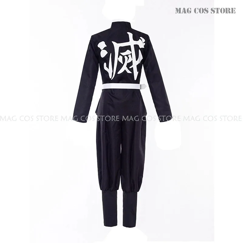 Kamado Anime Tanjiro Cosplay Demon Slayers Cosplay Costume Wig Mask Hashira Kimono Cloak Halloween Uniform Adult Kids Suit