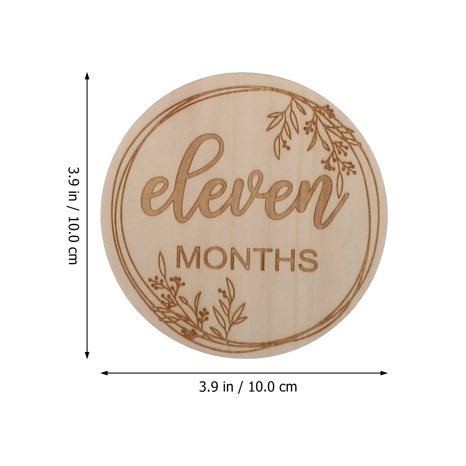 1 комплект детских ежемесячных открыток, деревянные памятные креативные дизайнерские легкие удобные подарки для переноски, ежемесячные открытки, реквизит для фотосъемки